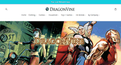 Desktop Screenshot of dragonvine.com